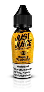 Just Juice 50/60ml Freebase "ICONIC Range" Shortfill E-liquid